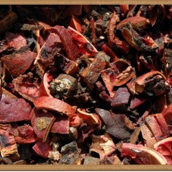 Kurutulmuş nar kabuğu