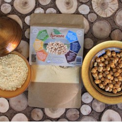 Ön pişirilmiş nohut unu