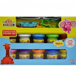 03290 Art Craft 16 parça HAMUR SETİ-RENGARENK / 560 gr 03290 Art Craft 16 parça HAMUR SETİ-RENGARENK / 560 gr