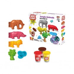 03997 Art Craft Orman Hayvanları Hamur Set 168 Gr -Fentoys 03997 Art Craft Orman Hayvanları Hamur Set 168 Gr -Fentoys