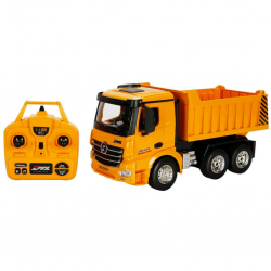 1/18 Uzaktan Kumandalı Sesli ve Işıklı Damperli Kamyon F/F