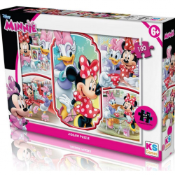 100 Parça Minnie Puzzle