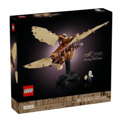 10363  icons - Leonardo da Vincinin Uçan Makinesi 493 parça +18 yaş
