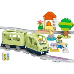 10427  Duplo İnteraktif Macera Treni 57 parça +2 yaş