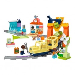 10428  Duplo  Büyük İnteraktif Mahalle Treni 103 parça +3 yaş