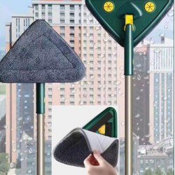 2 Bezli Üçgen Çek Çekli Mop Islak Mendil Uyumlu 150 cm