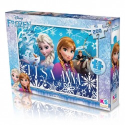 200 Parça Frozen Puzzle