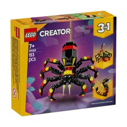 31159  Creator 3in1 - Şaşırtıcı Örümcek 153 parça +7 yaş