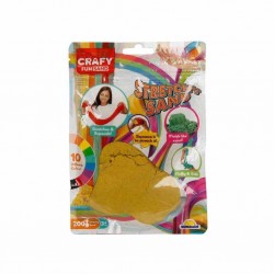 3600 Crafy Streç Oyun Kumu Sarı 200 g -NessiWorldman 3600 Crafy Streç Oyun Kumu Sarı 200 g -NessiWorldman