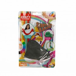 3607 Crafy Streç Oyun Kumu Siyah 200 g -NessiWorldman 3607 Crafy Streç Oyun Kumu Siyah 200 g -NessiWorldman
