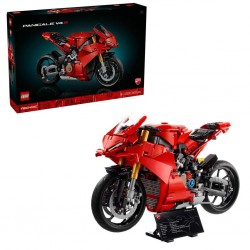 42202  Technic Ducati Panigale V4 S Motosiklet 1603 parça +18 yaş