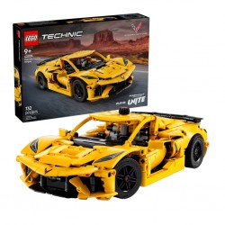 42205  Technic Chevrolet Corvette Stingray 732 parça +9 yaş