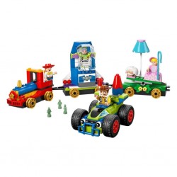 43264  Disney Toy Story Kutlama Treni ve RC Araba 206 parça +4 yaş