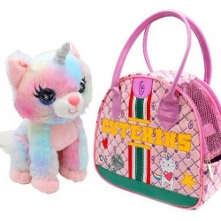 50455 SUN-FNV-CUTEKINS PELUŞ CATICORN POSH TAŞIMA ÇANTALI