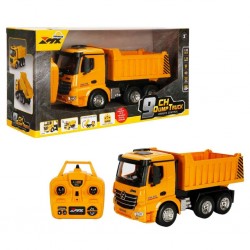 5083 NessiWorld-RST-RC İŞ MAKİNESİ 1 18 DAMPERLİ KAMYON FF IŞIKLI 9CH 3 7V USB 2 4GHZ