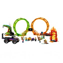 60339  City - Çift Çemberli Gösteri Arenası 598 parça +7 yaş