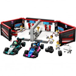 60444  City F1 Garajı ve Mercedes-AMG ve Alpine Arabaları 678 parça +7 yaş