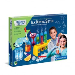 64228 İlk Kimya Setim - Bilim ve Oyun +8 yaş 64228 İlk Kimya Setim - Bilim ve Oyun +8 yaş