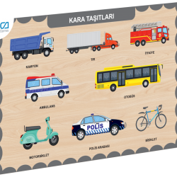 675 CAAHS-3200 CA GAMES AHŞAP KARA TAŞITLARI BUL-TAK