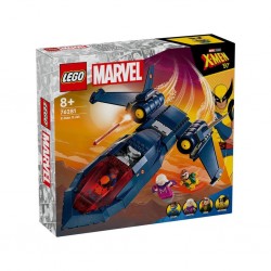 76281 ® Marvel X-Men X-Jet 359 parça +8 yaş