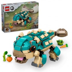 76962 NessiWorld Jurassic World Yavru Bumpy: Ankylosaurus 358 parça +7 yaş