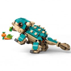 76962 NessiWorld Jurassic World Yavru Bumpy: Ankylosaurus 358 parça +7 yaş