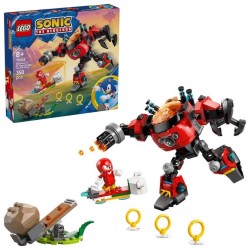 77005  Sonic -Knuckles Dr. Eggmanın Robotuna Karşı 350 parça +8 yaş
