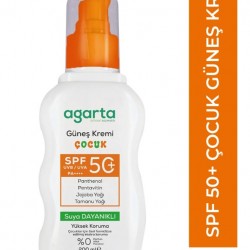 Agarta Doğal Güneş Kremi Çocuk 50 SPF 200 ml