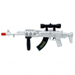 AK-47 Gun Electric Işıklı Sesli Tüfek AK-47 Gun Electric Işıklı Sesli Tüfek
