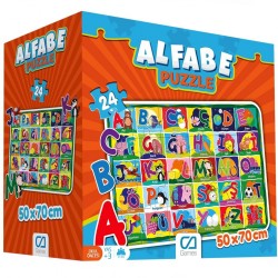 Alfabe 24 Parça Yer Puzzle Alfabe 24 Parça Yer Puzzle