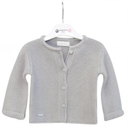 AC24333 Basic Bebe Ceket Grey Melange