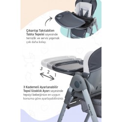 BC511 Flex Plus Mama Sandalyesi Antrasit