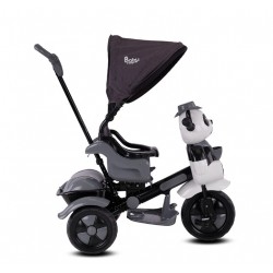 Babyhope 127A Little Panda 3 Tekerli Kontrollü Bisiklet (Pedli) Gri