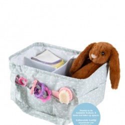 BabyJem Katlamalı Anne & Bebek Organizer 795 Yeşil Çiçek