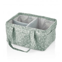 BabyJem Katlamalı Anne & Bebek Organizer 795 Yeşil Çiçek