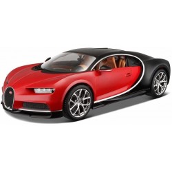 1:18 Bugatti Chiron Kırmızı Model Araba