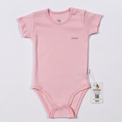 Bebengo BU4025 Basic Kısa Kol Body Pembe