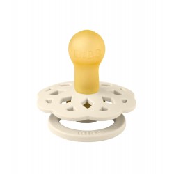 Bibs Boheme Kauçuk Emzik 6-18 Ay Ivory
