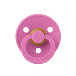 Bibs Colour Kauçuk Emzik 6-18 Ay Bubblegum