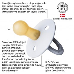 Colour Kauçuk Emzik 6-18 Ay Coral