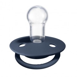 Bibs De Lux Silikon Emzik 0-36 Ay Steel Blue