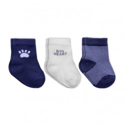 Bistyle 3'Lü Penye Soket Çorap BS10110 İndigo