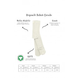 Bistyle Kaymaz Basic Külotlu Çorap 50501 Ekru (ADET FİYATIDIR)