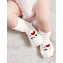Bistyle Mom Dad 3'Lü Penye Soket Çorap 10123 Ekru