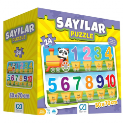 Ca Games Sayılar Puzzle 24 Parça 5134 Ca Games Sayılar Puzzle 24 Parça 5134