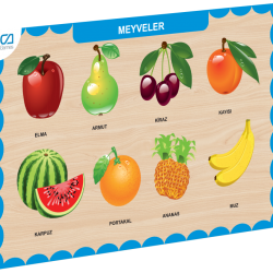 CAAHS-3206 CA GAMES AHŞAP MEYVELER BUL-TAK