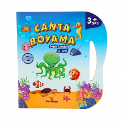 Çanta Kitap Boyama Kitabı Deniz Canlıları Çanta Kitap Boyama Kitabı Deniz Canlıları