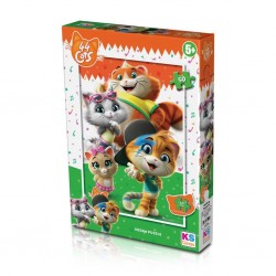 CAT 709 44 Kedi Puzzle 50 Parça - NessiWorld Puzzle