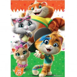 CAT 709 44 Kedi Puzzle 50 Parça - NessiWorld Puzzle