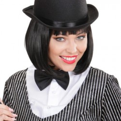 Charlie Chaplin Stil Yetişkin Şapkası – Siyah Melon Parti Şapkası